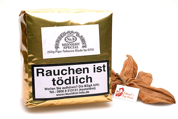 Torben Dansk No. 8 Midnight Special Pipe tobacco 250g Economy Pa